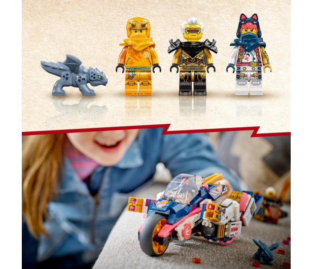 LEGO NINJAGO 71792 Mech Sory zmieniający się w motocykl wyścigowy - 1141573 - zdjęcie 5